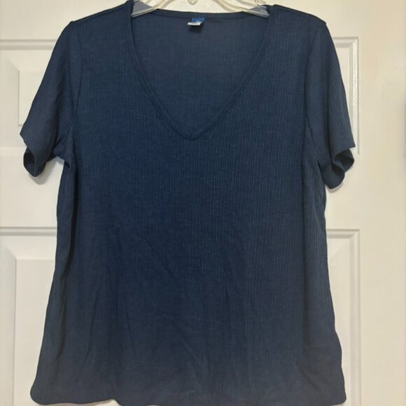 Old Navy Luxe Tee - Navy Blue - Picture 1 of 3